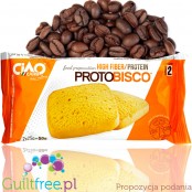 ProtoBisco Stage2 Coffee - błonnikowe ciastka o obniżonej kaloryczności, Kawa
