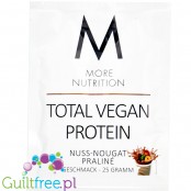 More Nutrition Total Vegan Protein Nuss-Nougat Praliné