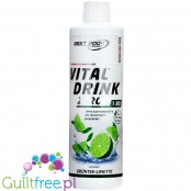 Vital Drink Green Tea Lime 500ml - koncentrat bez cukru z witaminami, Zielona Herbata & Limonka