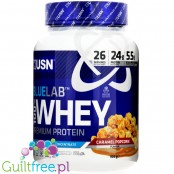 USN Blue Lab Whey Caramel Popcorn 0,9kg protein powder 34g