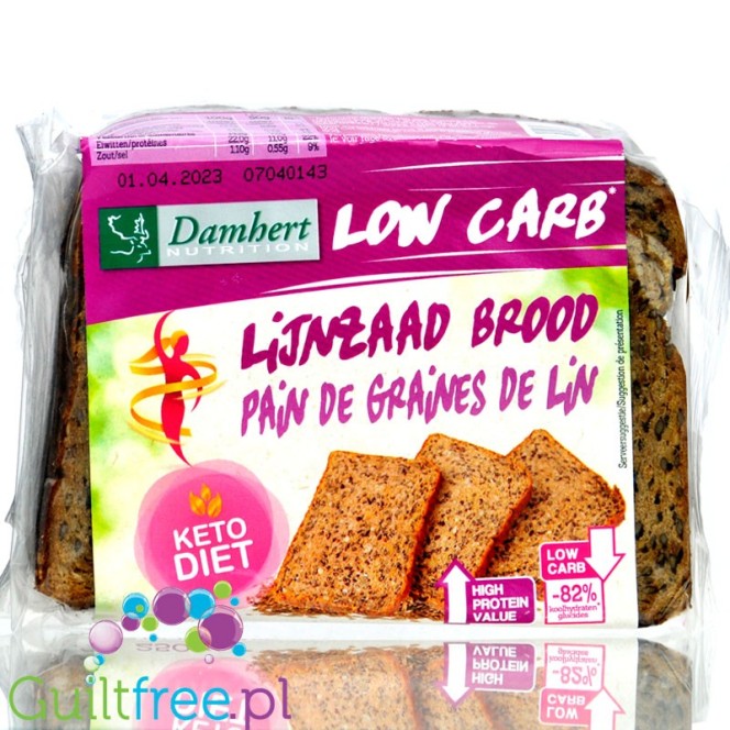 Damhert KETO Low Carb Bread - ready to eat low carb protein bread