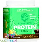 Sunwarrior Protein Classic Chocolate 0,37KG - organiczna wegańska odżywka białkowa ze stewią
