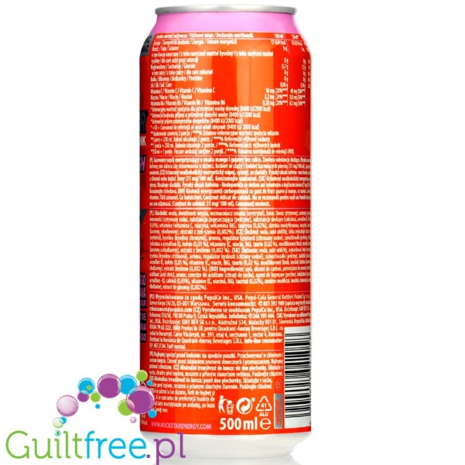 Rockstar Energy Drink Refresh Mango Guava