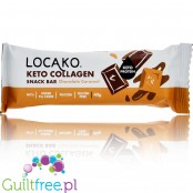Locako Keto Collagen Snack Bar Chocolate Caramel