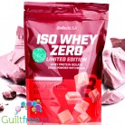 BioTech USA Iso Whey Zero Ruby Chocolate 0,5kg Edycja Limitowana, odżywka białkowa bez laktozy