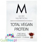 More Nutrition Total Vegan Protein Fine Milk Chocolate, sachet 30g