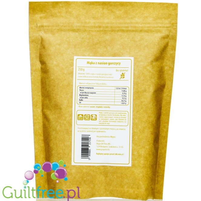 Grapoila Mustard Powder, highly defatted