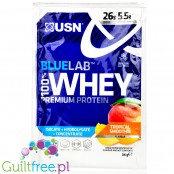 USN Blue Lab Whey Tropical Smoothie protein powder 34g
