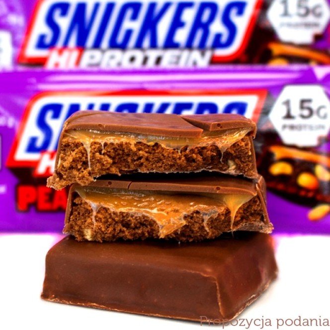 Snickers Hi-Protein Peanut Brownie - 15g protein