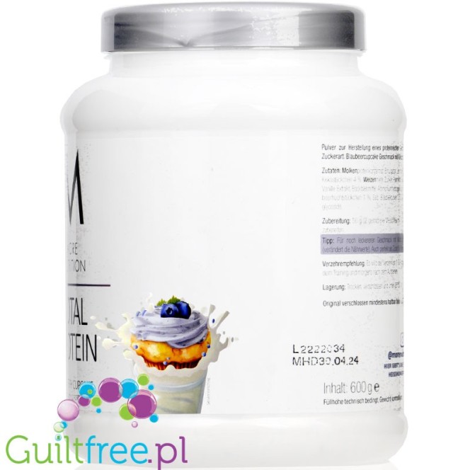 More Nutrition Total Protein Blueberry Cupcake 0,6kg