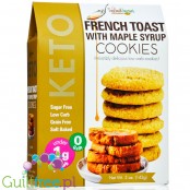 Too Good Gourmet Keto Cookies, French Toast & Maple Syrup - bezglutenowe keto ciastka, smak Maślany Herbatnik & Syrop Klonowy