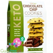 TooGoodGourmet Keto Cookies, Chocolate Chip grain & sugar free, 1g net carb