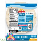 Mission Foods Carb Balance Soft Tortillas, Flour, 7.5 inch 8 tortillas