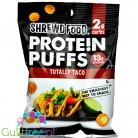 Shrewd Food Savory Protein Puffs, Totally Taco, 0.74 oz