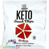 Genius Gourmet Keto Snack Chips, Barbecue 
