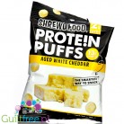 Shrewd Food Savory Protein Puffs, Aged White Cheddar, 0.74 oz