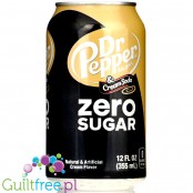 Dr Pepper Zero Cream Soda, USA - zero calorie drink, USA imports ZERO SUGAR