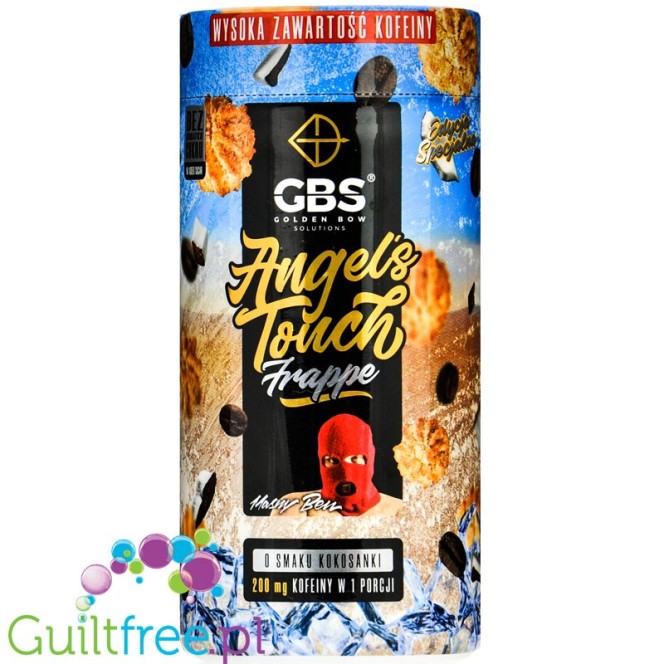 GBS Angel's Touch Frappe Coconut Macaron - instant coffee with extra caffeine