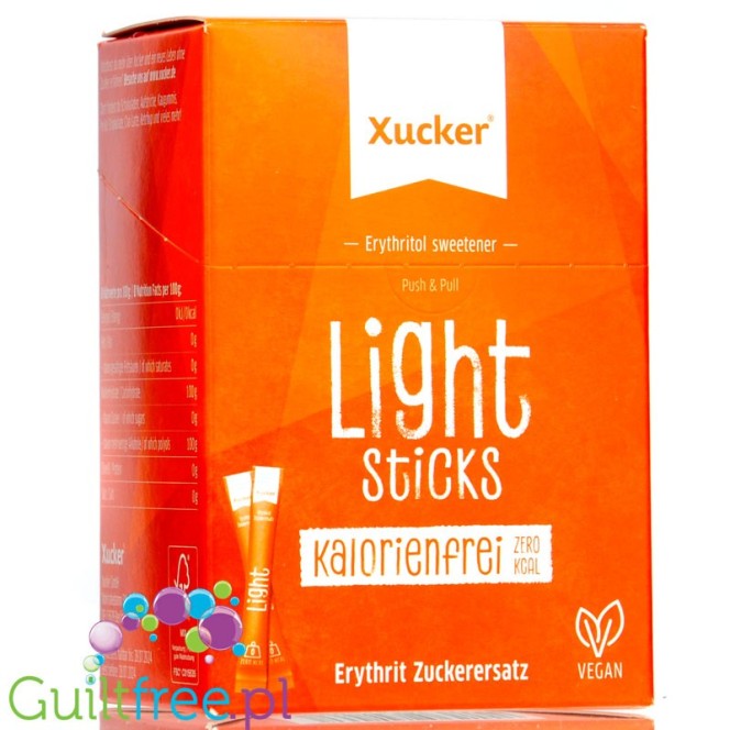 Xucker Light Sticks in a box (50 x 5 g), 250 g