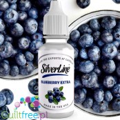 Capella Silverline Blueberry Extra - skoncentrowany aromat jagodowy bez cukru i bez tłuszczu