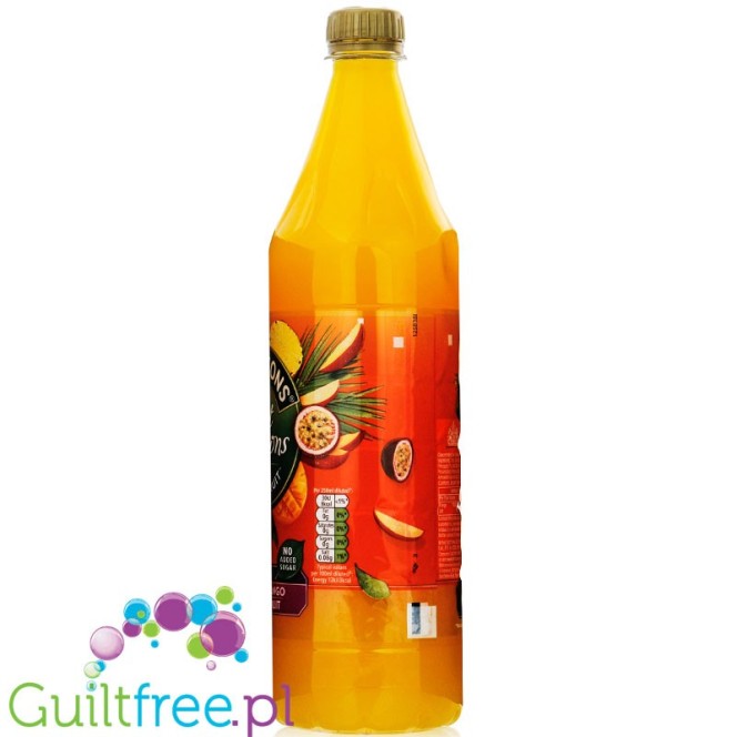 Robinsons Fruit Creations Exotic Pineapple, Mango & Passion Fruit Squash No Added Sugar 1 Litre