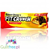 Fit Crunch Chocolate Peanut Butter - wypiekany baton białkowy z WPI