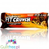 Fit Crunch Chocolate Chip Cookie Dough - wypiekany baton białkowy z WPI, Kruche Ciastka & Czekolada