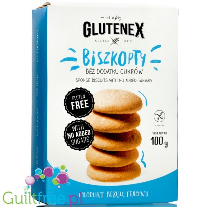 Glutenex gluten free, sugar free sponga cakes