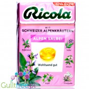 Ricola Alpen Salbei sugar free candies