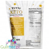 Tutti Gourmet Keto Graham Crumbs - gluten-free, no added sugar crust base mix