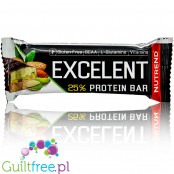 Nutrend Excelent Protein Almond Pistachio 40g - baton proteinowy 25% białka, Migdały, Pistacja & Biała Czekolada