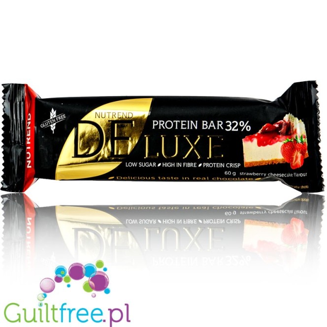 Nutrend Deluxe Protein Bar Strawberry Cheesecake 60g