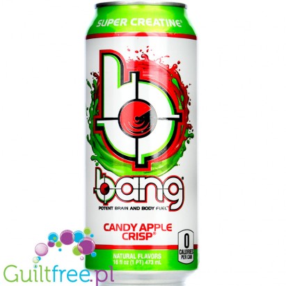 VPX Bang Candy Apple Crisp sugar free energy drink with BCAA