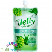 Pure Plus My Jelly Aloe Vera & Grape 5kcal - Korean drinking jelly with aloe and grapes