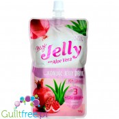 Pure Plus My Jelly Aloe Vera & Pomegranate 5kcal - Korean drinking jelly with aloe