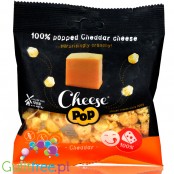 Cheese Pop Cheddar- chrupiąca keto przekąska serowa bez węglowodanów