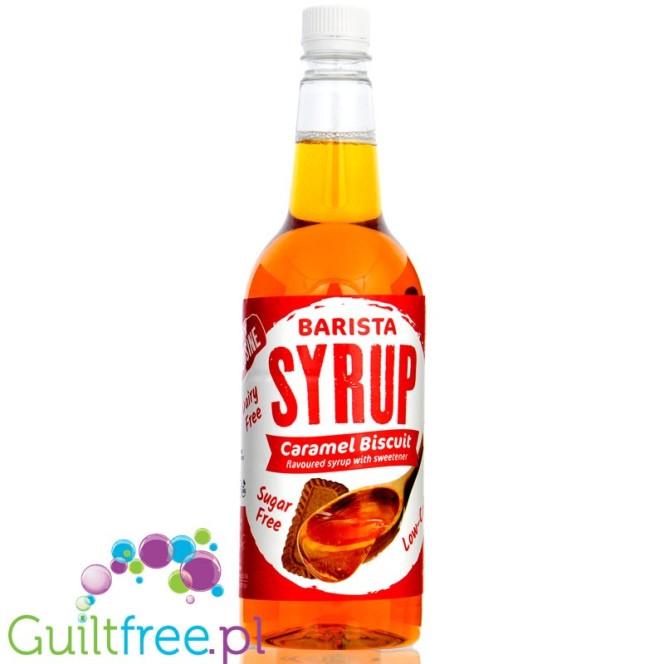 Applied Fit Cuisine Barista Coffee Syrup 1L Caramel Biscuit