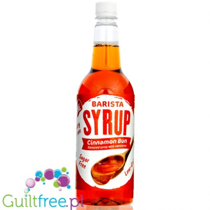 Applied Fit Cuisine Barista Coffee Syrup Cinnamon Bun 1 Litre