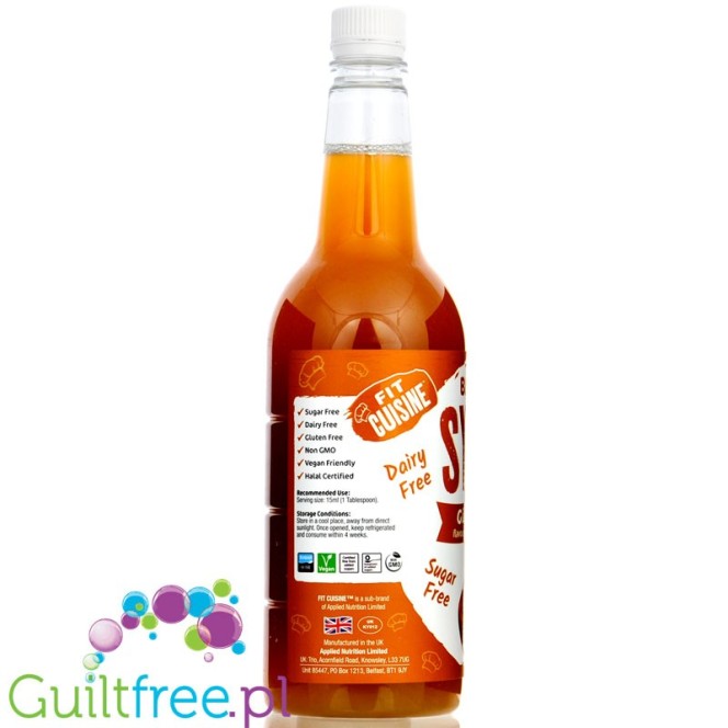 Applied Fit Cuisine Barista Coffee Syrup Gingerbread 1 Litre