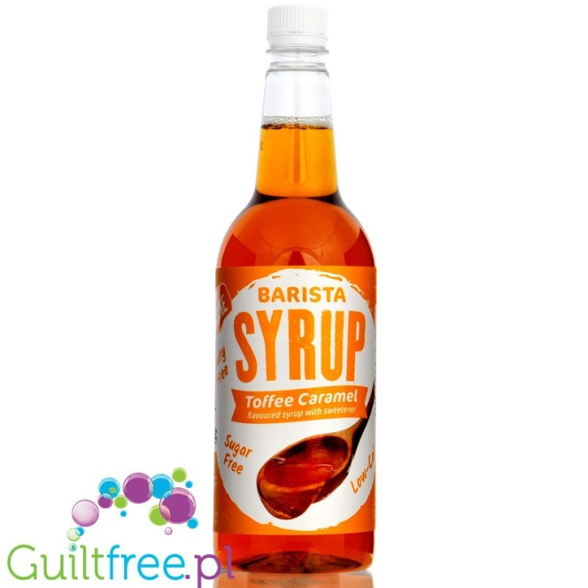 Applied Fit Cuisine Barista Coffee Syrup Toffee Caramel 1L