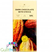 Millennium Dark Chocolate Stevia 54% cocoa, no sugar added