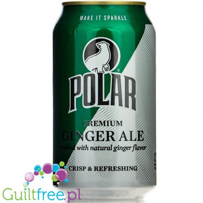 Polar Diet Ginger Ale - craft ginger beer without sugar and caffeine