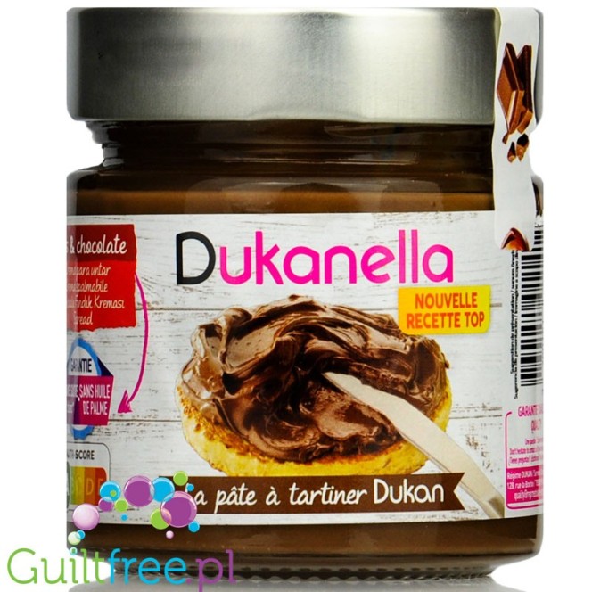 Dukan Pâte à Tartiner Noisettes Cacao - no added sugar chocolate hazelnut spread