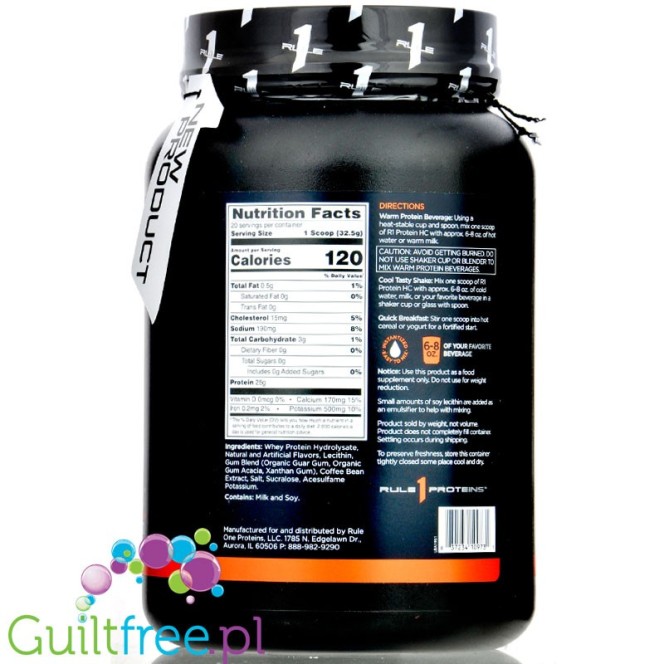 Rule One - R1 Protein HC, Chocolate Marshmallow - 650 grams