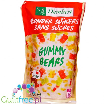 Damhert Gummy Bears - sugar fee vegan soft jellies