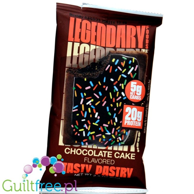 Legendary Foods Tasty Pastry Chocolate Cake - low clorie, high protein Pop Tarts copycat