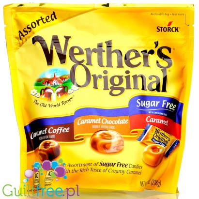 Werther's Assorted sugar free candies ver. USA