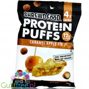 Shrewd Food Protein Puffs, Caramel Apple Pie, 0.74 oz