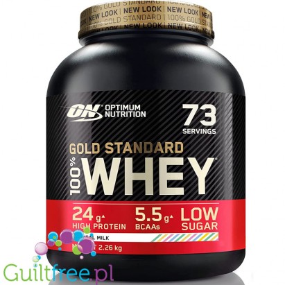 Optimum Nutrition, Whey Gold Standard 100% Cereal Milk 5LBS (Płatki z Mlekiem)