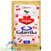 FitRec Fajna Galaretka Vege White Grape, vegan sugar-free jelly, 5kcal per serving